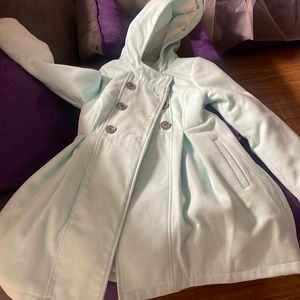 My daughter grew out of it the jacket is still in very good condition